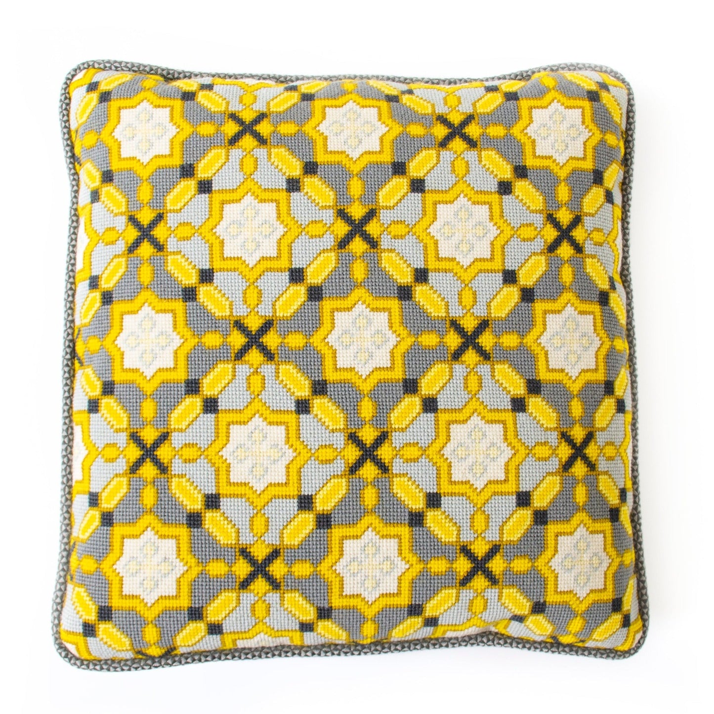 Morocco Yellow Needlepoint Kit Needlepoint To Go 