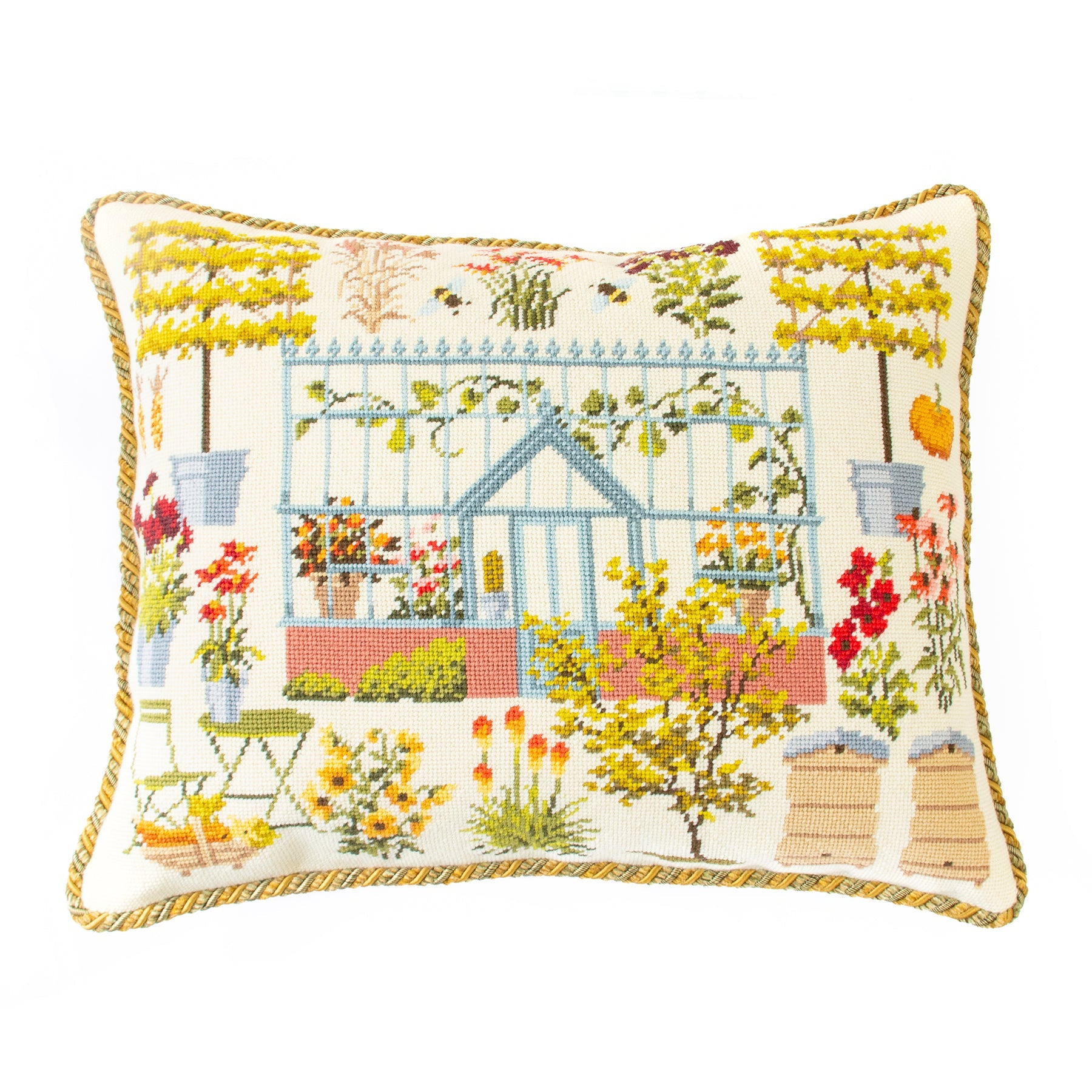 The Chelsea Autumn Garden Needlepoint Kit Elizabeth Bradley Design 