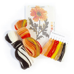 Dahlia Starter Kit Needlepoint Kit Elizabeth Bradley Design 