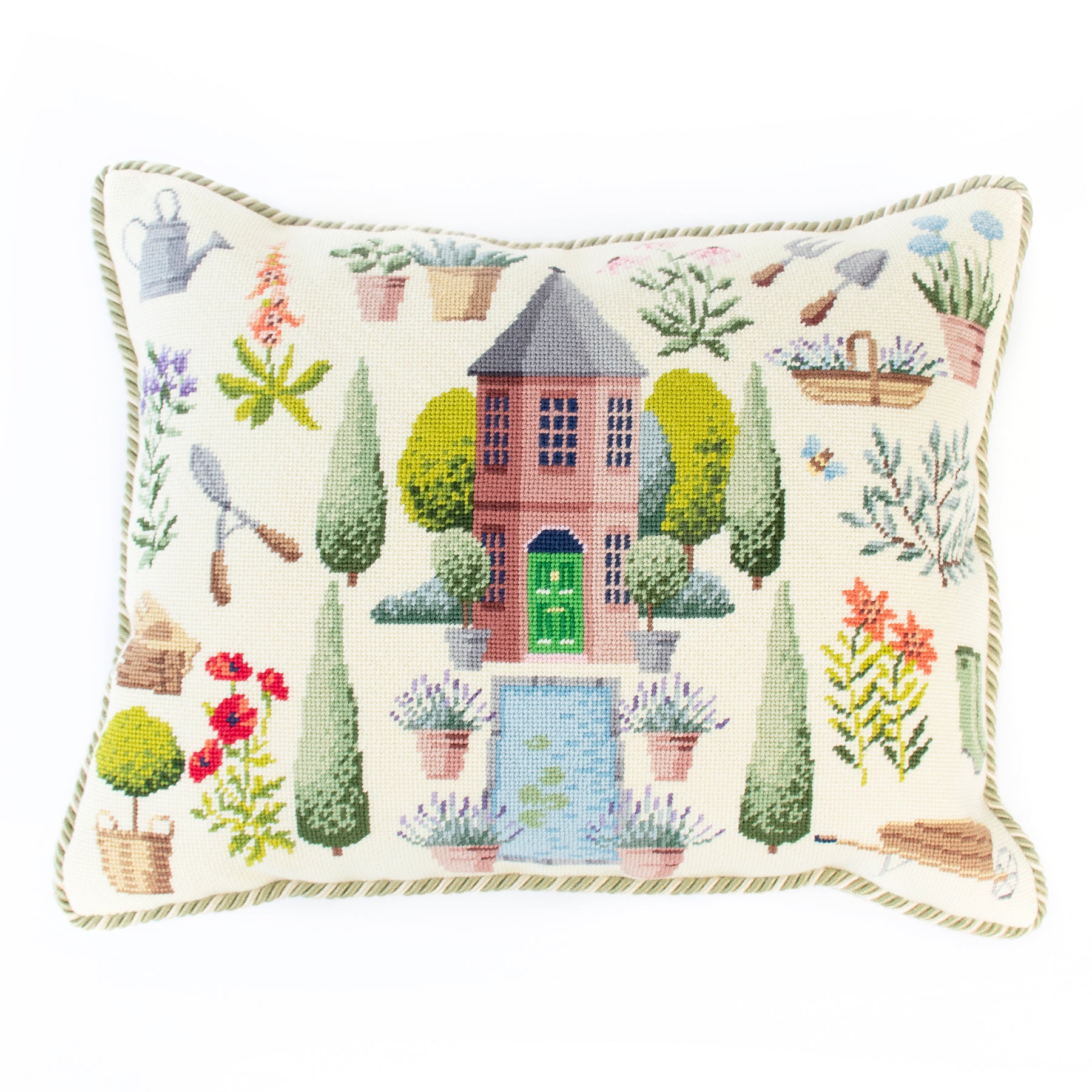 Chelsea Eccentric Garden Needlepoint Kit Elizabeth Bradley Design 