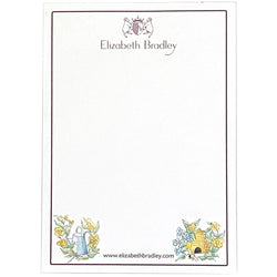 The Gardener Notepad Accessories Elizabeth Bradley Design 