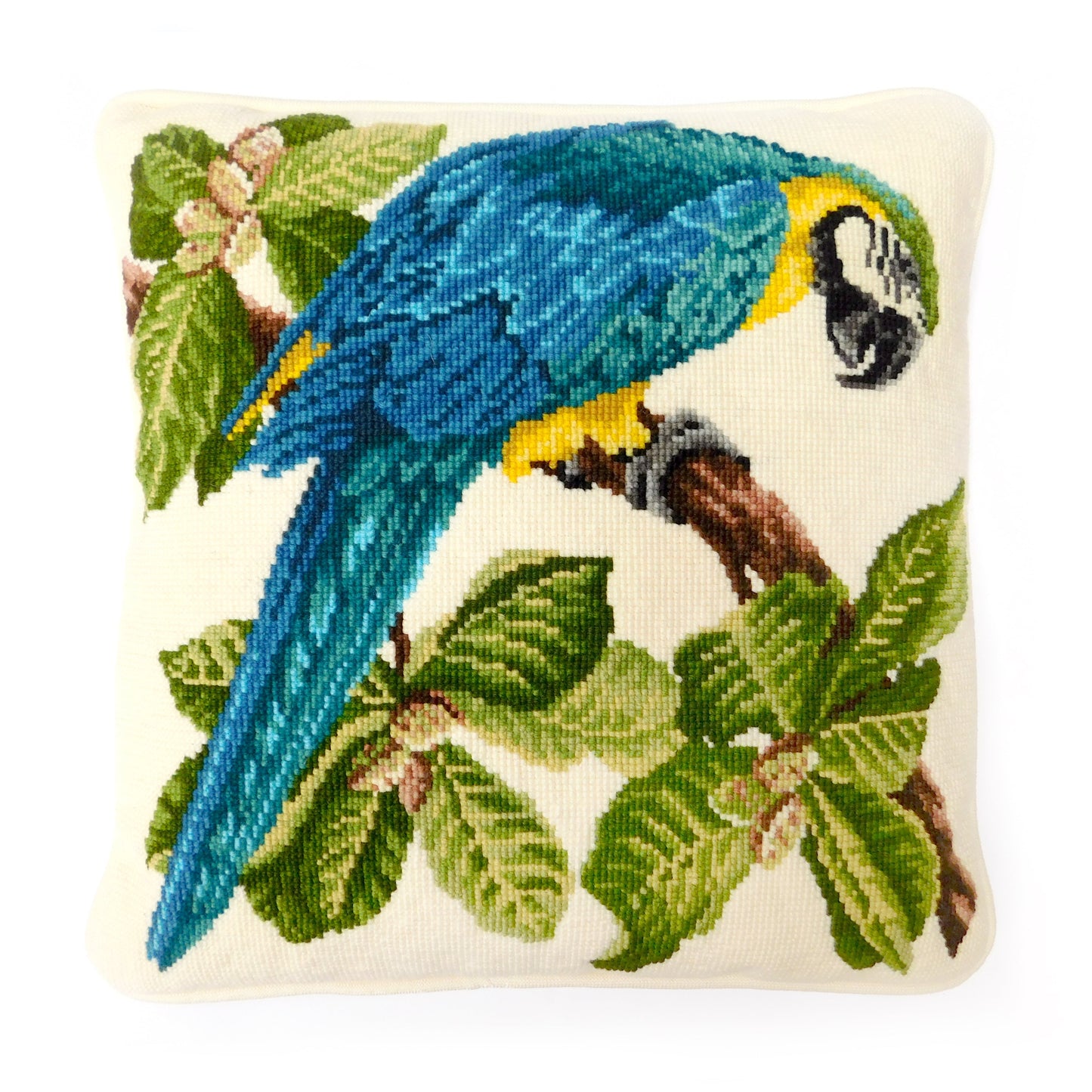 Macaw Needlepoint Kit Elizabeth Bradley Design 