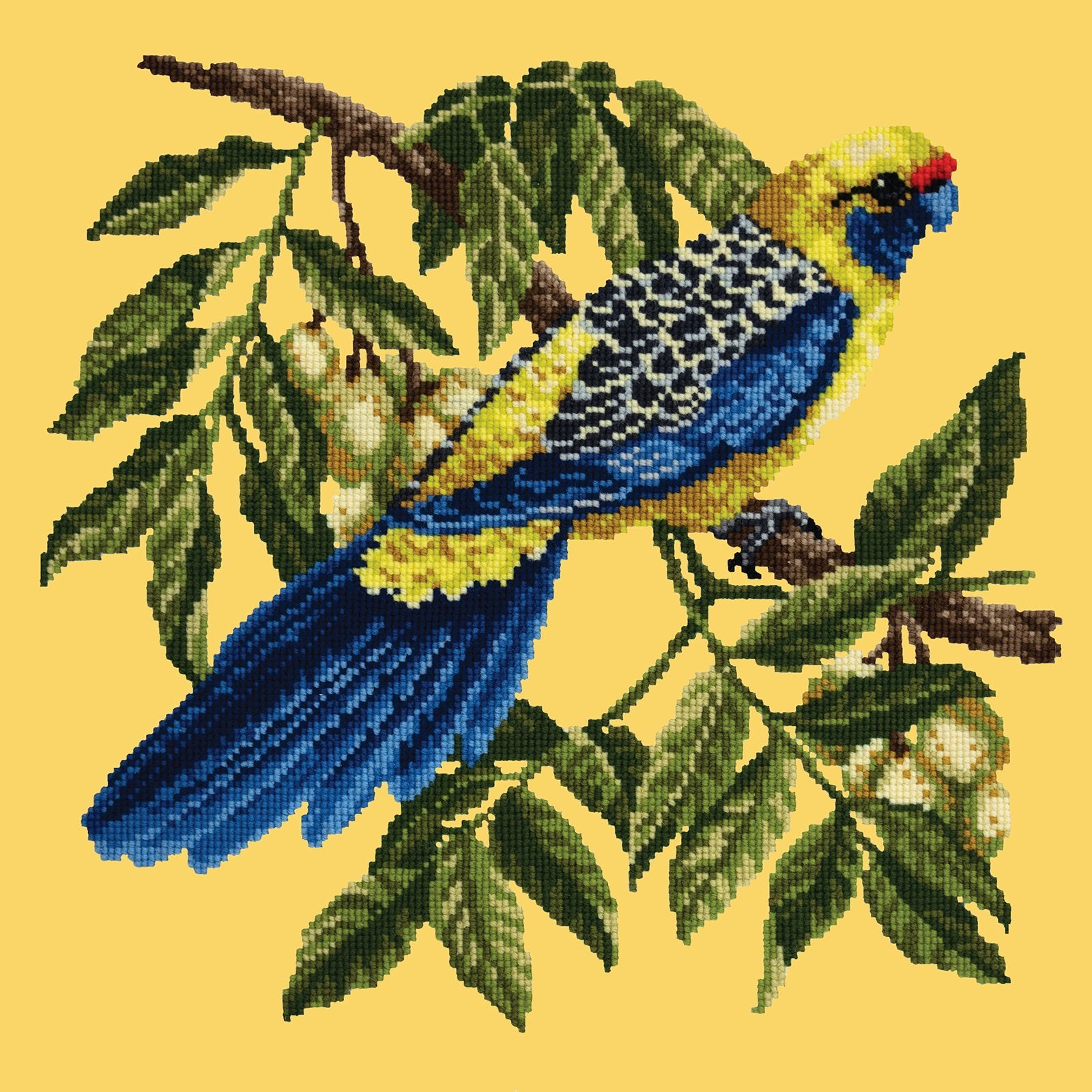 Rosella Needlepoint Kit Elizabeth Bradley Design Sunflower Yellow 