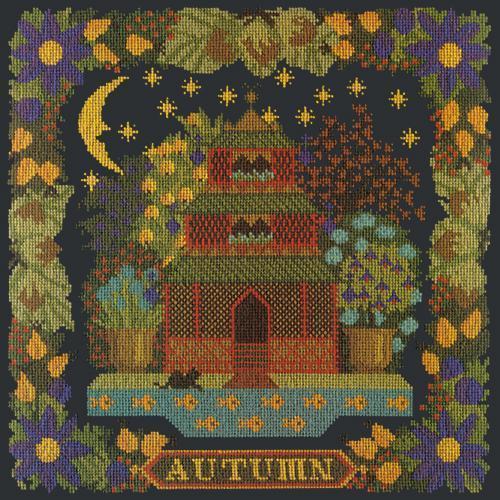 Autumn Sampler Needlepoint Kit Elizabeth Bradley Design 