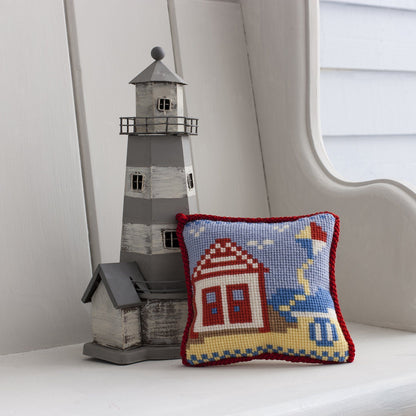 Beach Hut Needlepoint Kit Elizabeth Bradley Design 