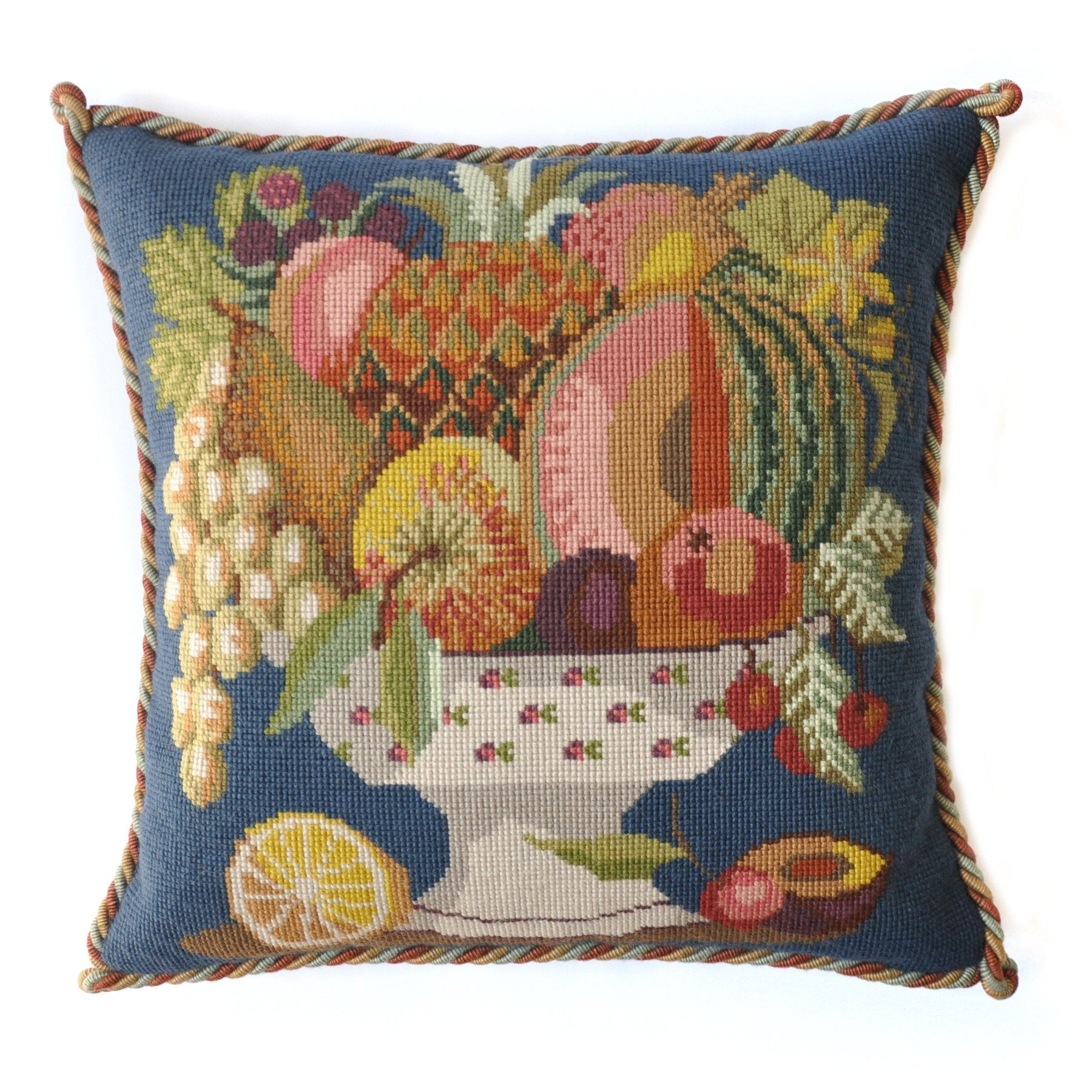 Bowl of Fruit Needlepoint Kit | Elizabeth Bradley Design