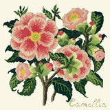 Camellia Needlepoint Kit Elizabeth Bradley Design Winter White 