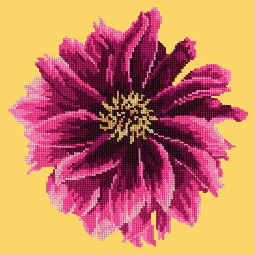 Dahlia Needlepoint Kit Elizabeth Bradley Design Sunflower Yellow 