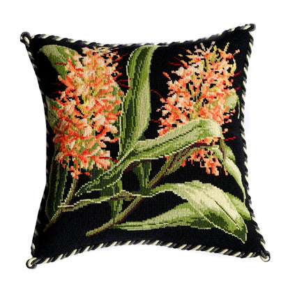 Ginger Lily Needlepoint Kit Elizabeth Bradley Design Black 