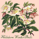 Hellebore Winter Bells Needlepoint Kit Elizabeth Bradley Design Salmon Pink 
