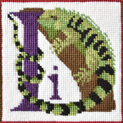 I-Iguana Needlepoint Kit Elizabeth Bradley Design 