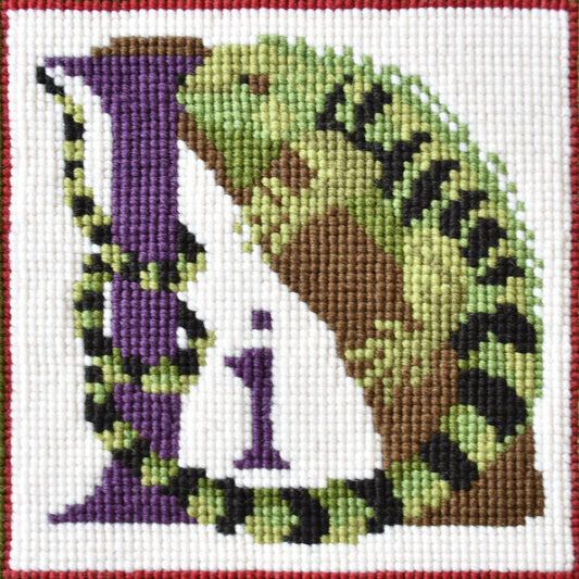 I-Iguana Needlepoint Kit Elizabeth Bradley Design 