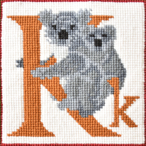 K-Koala Needlepoint Kit Elizabeth Bradley Design 