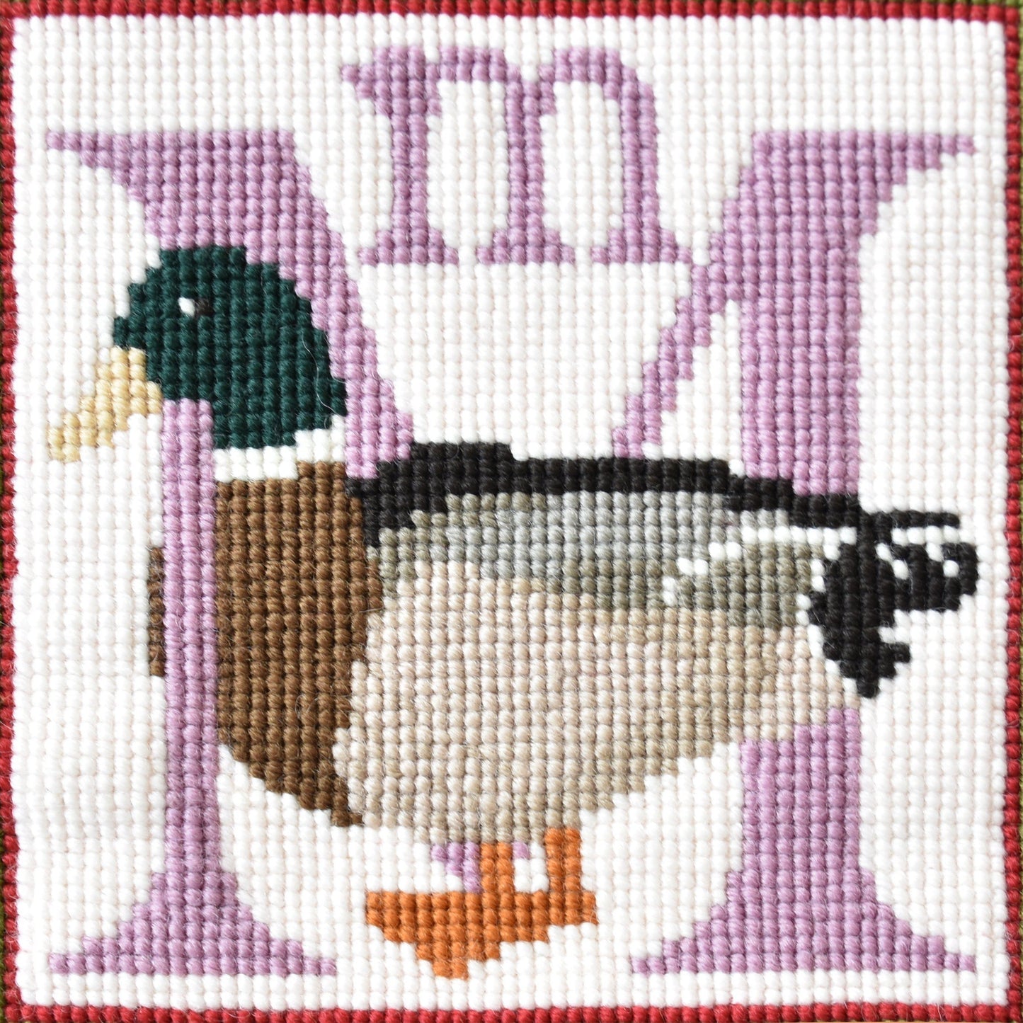 M-Mallard Needlepoint Kit Elizabeth Bradley Design 