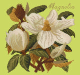 Magnolia Needlepoint Kit Elizabeth Bradley Design Pale Lime 