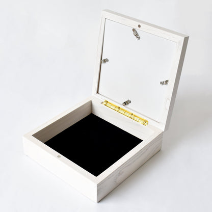 Oak Boxes Accessories Elizabeth Bradley Design White 