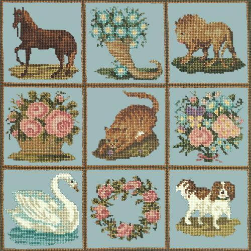 Cottontail Patchwork Seasons NPI Thread Pack, Needlepoint Inc