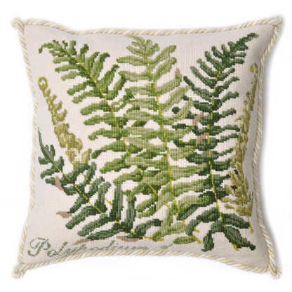 Polypodium Needlepoint Kit Elizabeth Bradley Design Cream 