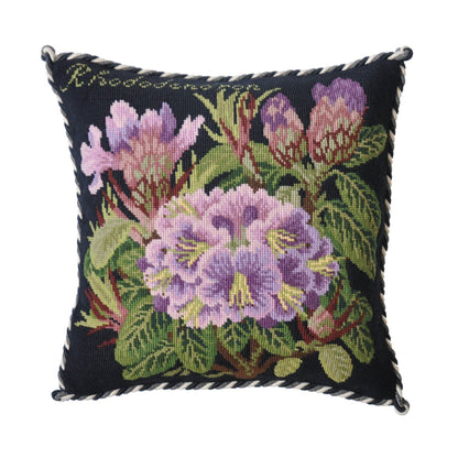 Rhododendron Needlepoint Kit Elizabeth Bradley Design Black 