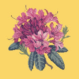 Rhododendron Needlepoint Kit Elizabeth Bradley Design Sunflower Yellow 