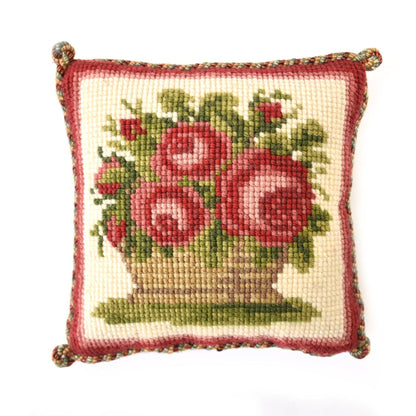 Rose Basket Mini Kit Needlepoint Kit Elizabeth Bradley Design 