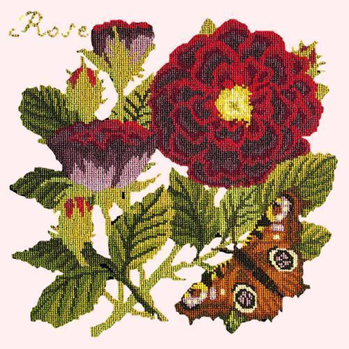 Rose Needlepoint Kit Elizabeth Bradley Design 