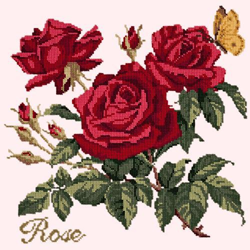 Rose Needlepoint Kit Elizabeth Bradley Design 