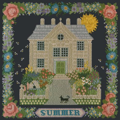 Summer Sampler Needlepoint Kit Elizabeth Bradley Design 