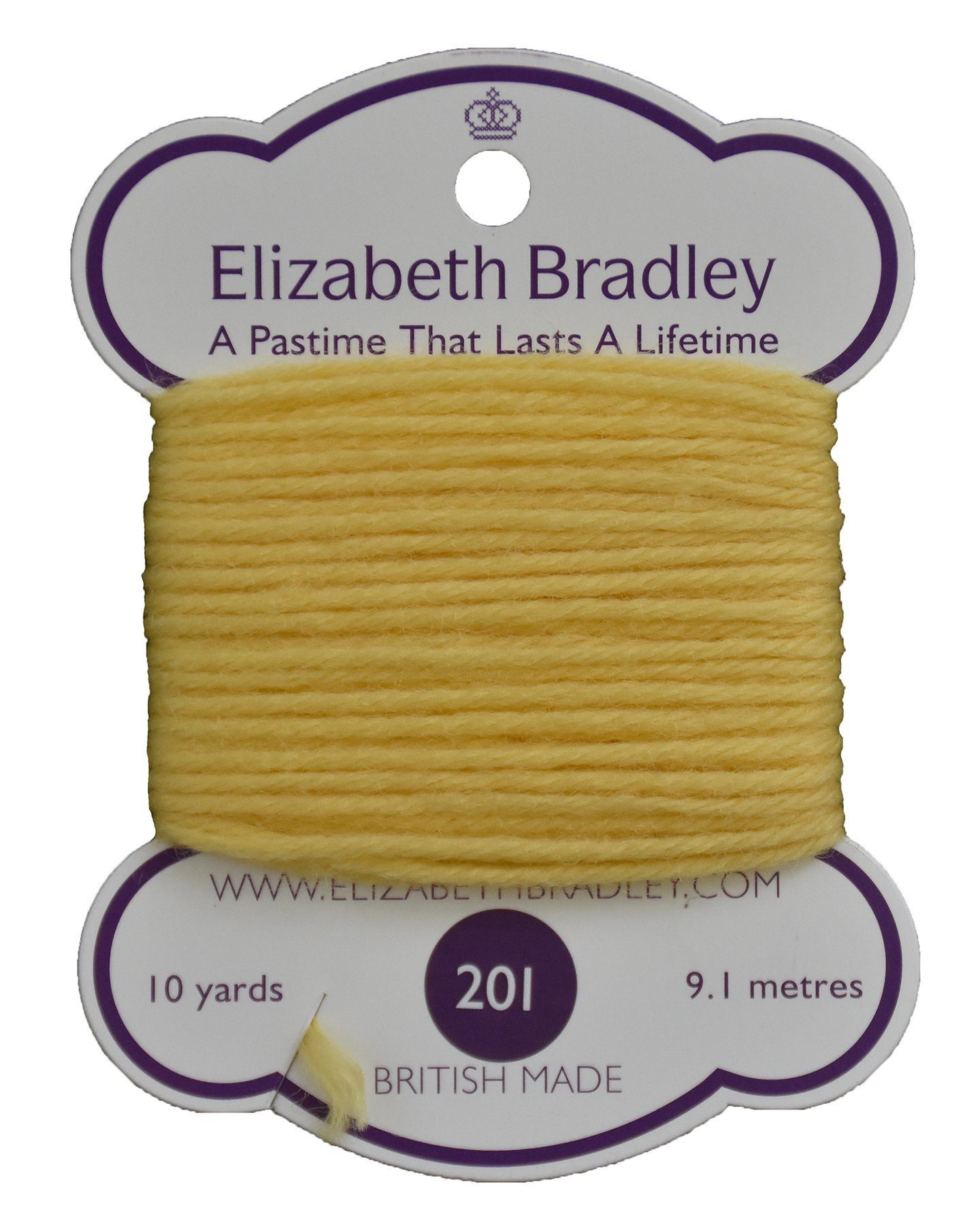 Tapestry Wool Colour 201 Tapestry Wool Elizabeth Bradley Design 