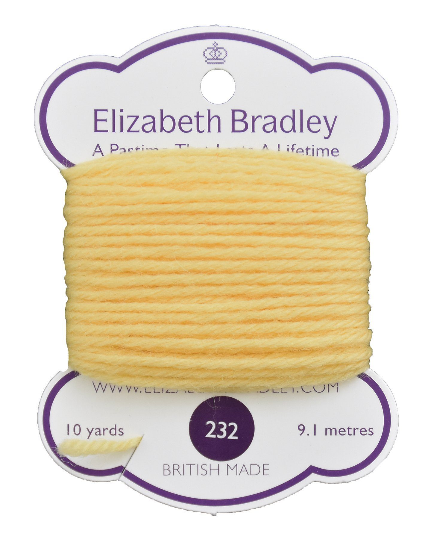 Tapestry Wool Colour 232 Tapestry Wool Elizabeth Bradley Design 