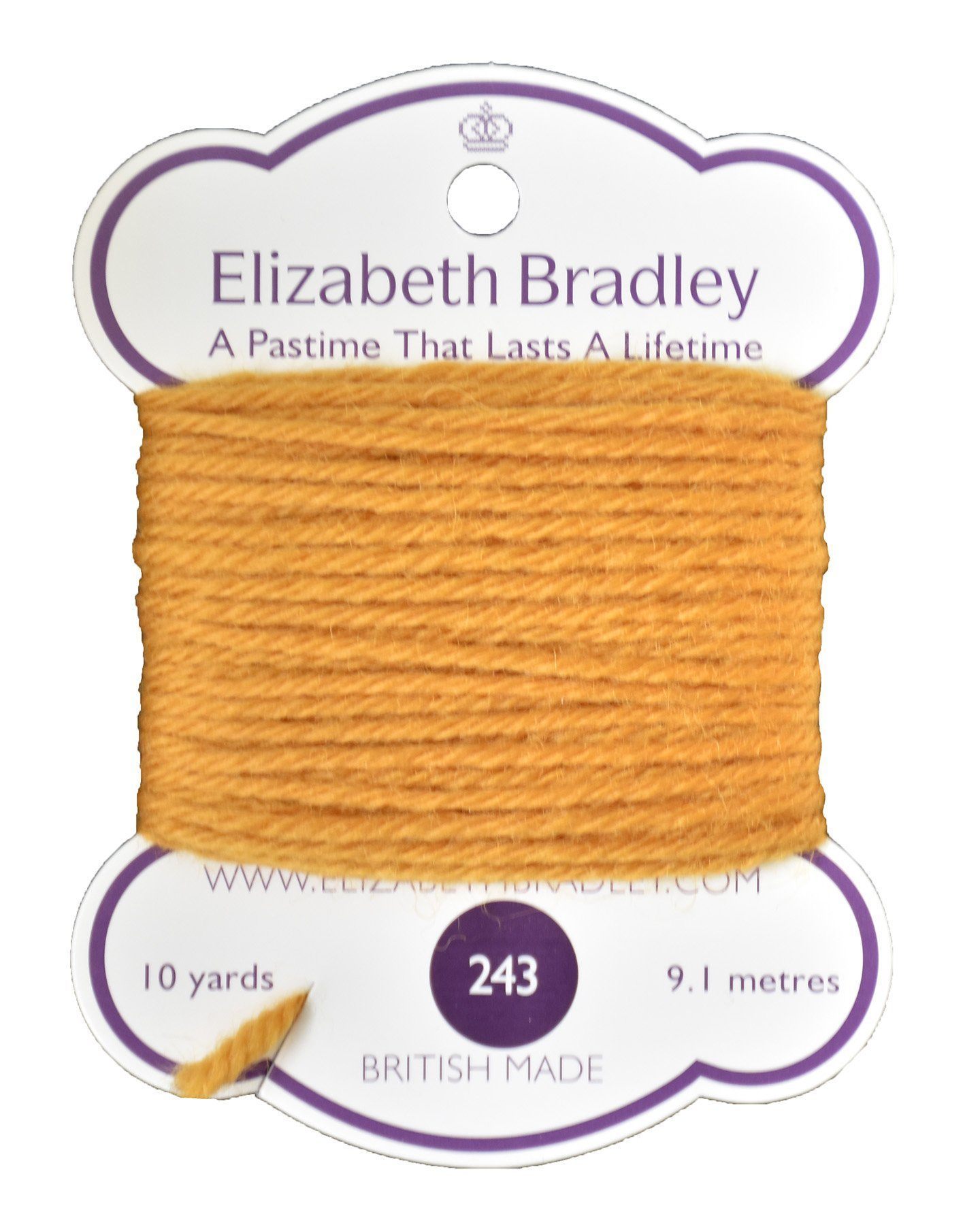 Tapestry Wool Colour 243 Tapestry Wool Elizabeth Bradley Design 