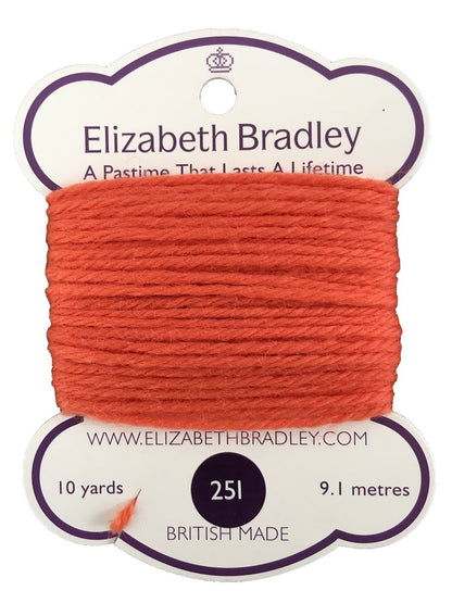 Tapestry Wool Colour 251 Tapestry Wool Elizabeth Bradley Design 