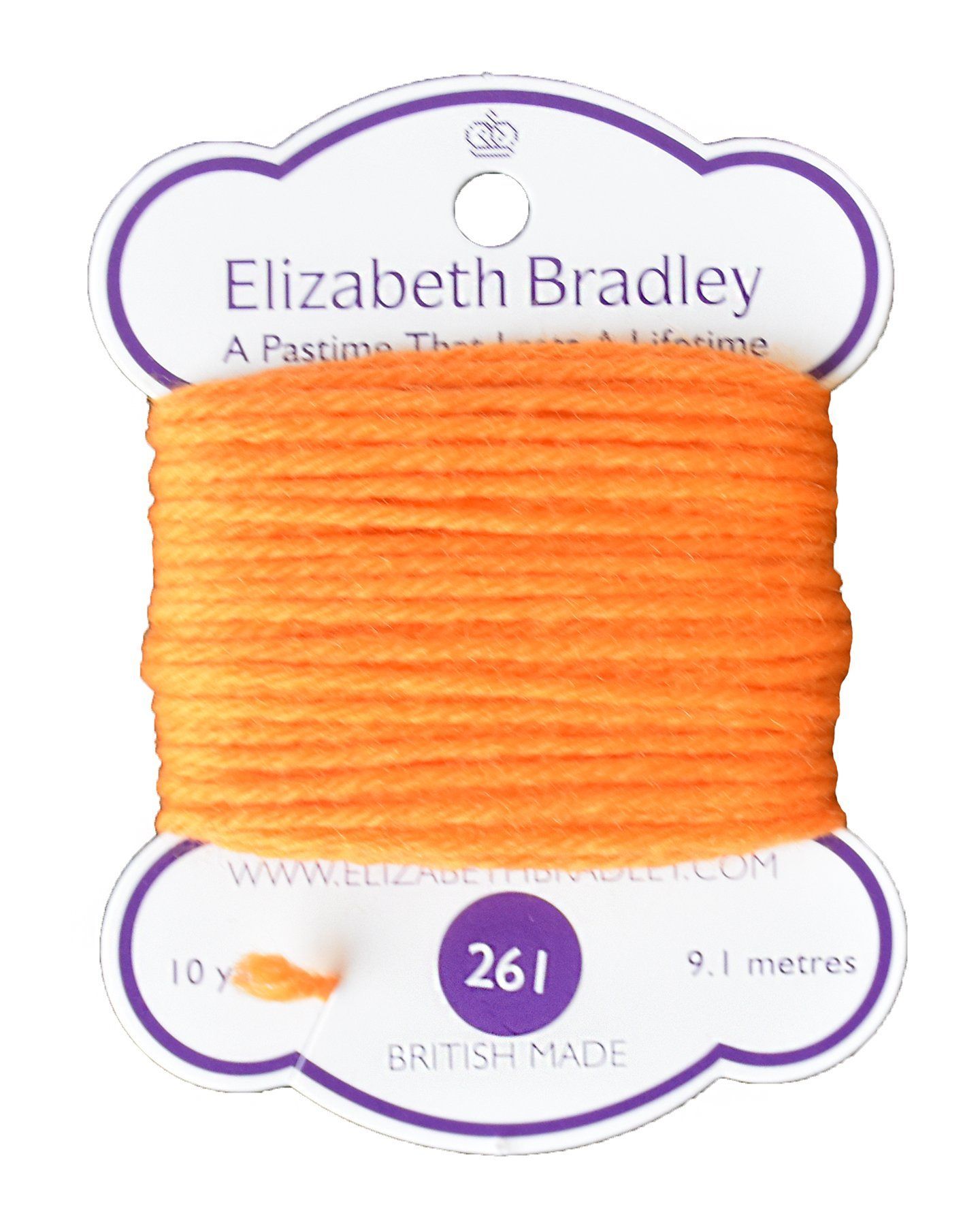 Tapestry Wool Colour 261 Tapestry Wool Elizabeth Bradley Design 