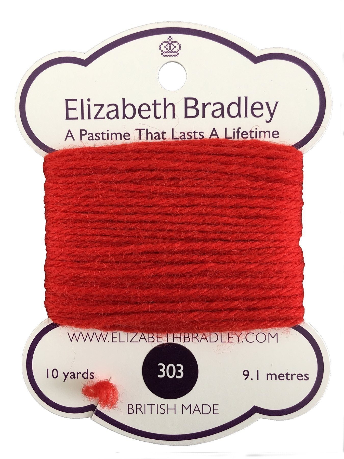 Tapestry Wool Colour 303 Tapestry Wool Elizabeth Bradley Design 