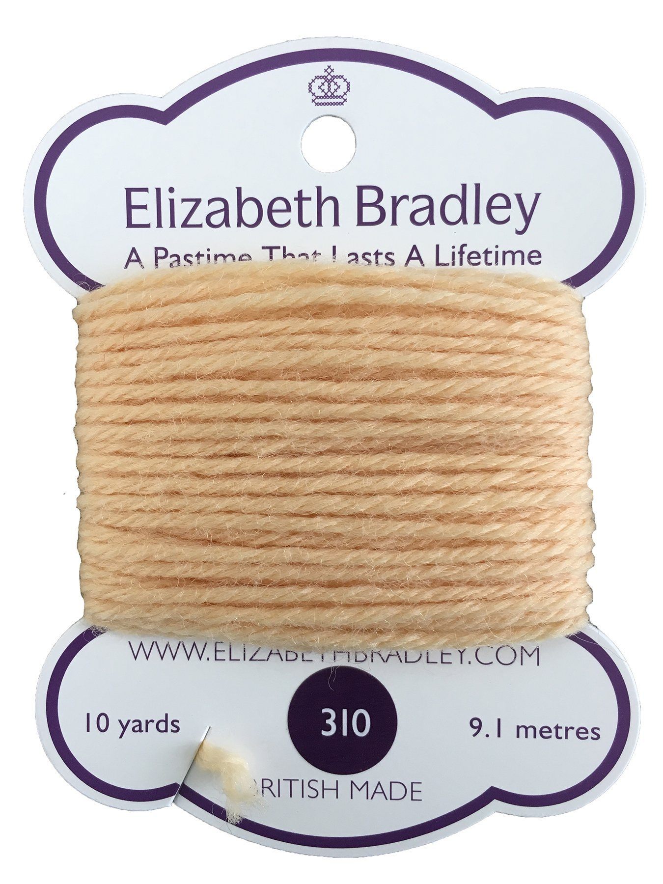 Tapestry Wool Colour 310 Tapestry Wool Elizabeth Bradley Design 