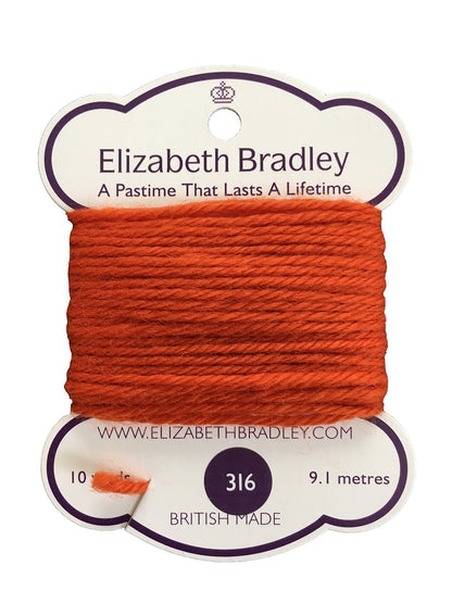 Tapestry Wool Colour 316 Tapestry Wool Elizabeth Bradley Design 