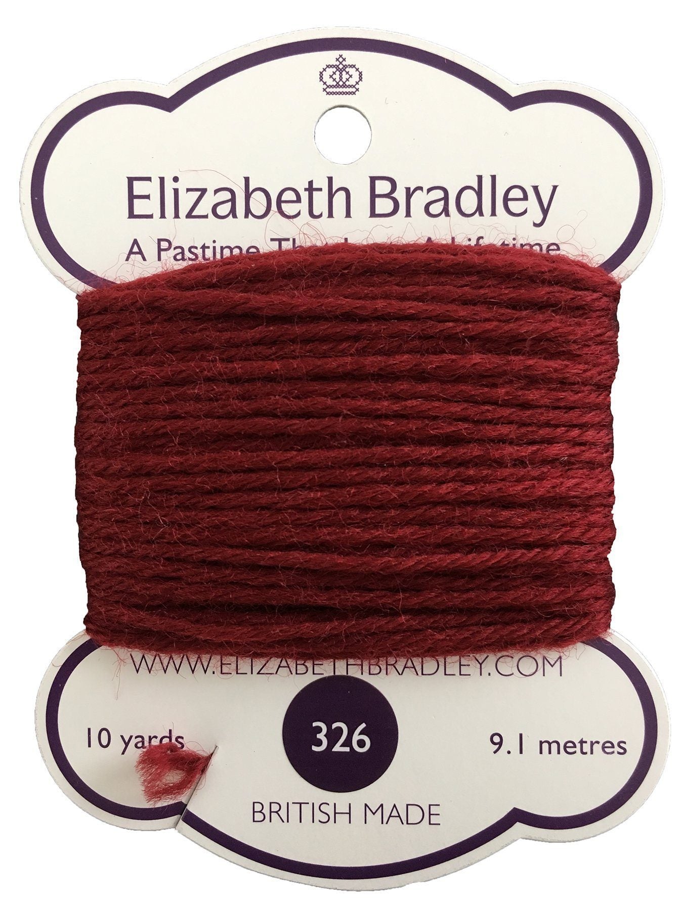 Tapestry Wool Colour 326 Tapestry Wool Elizabeth Bradley Design 