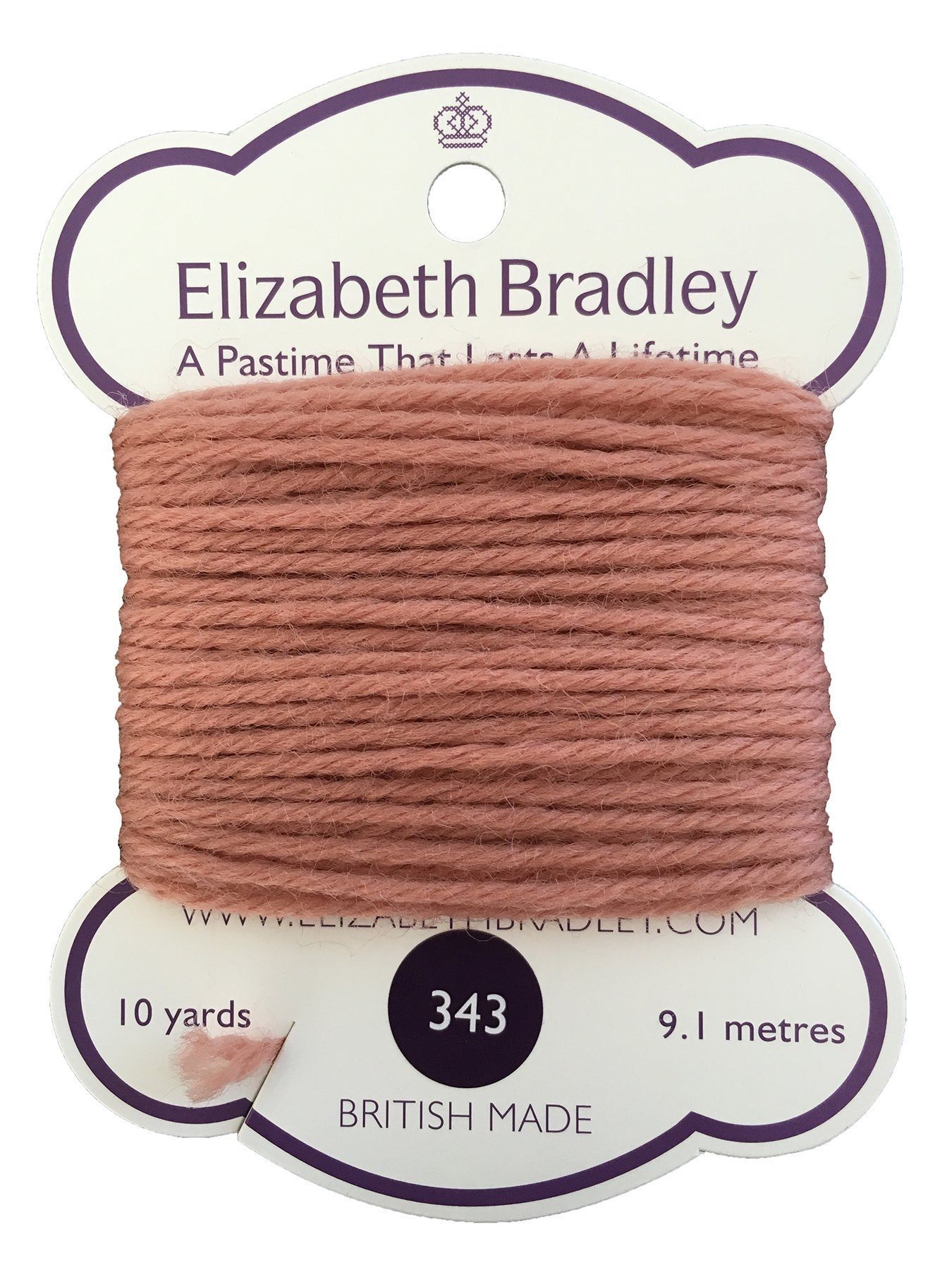 Tapestry Wool Colour 343 Tapestry Wool Elizabeth Bradley Design 