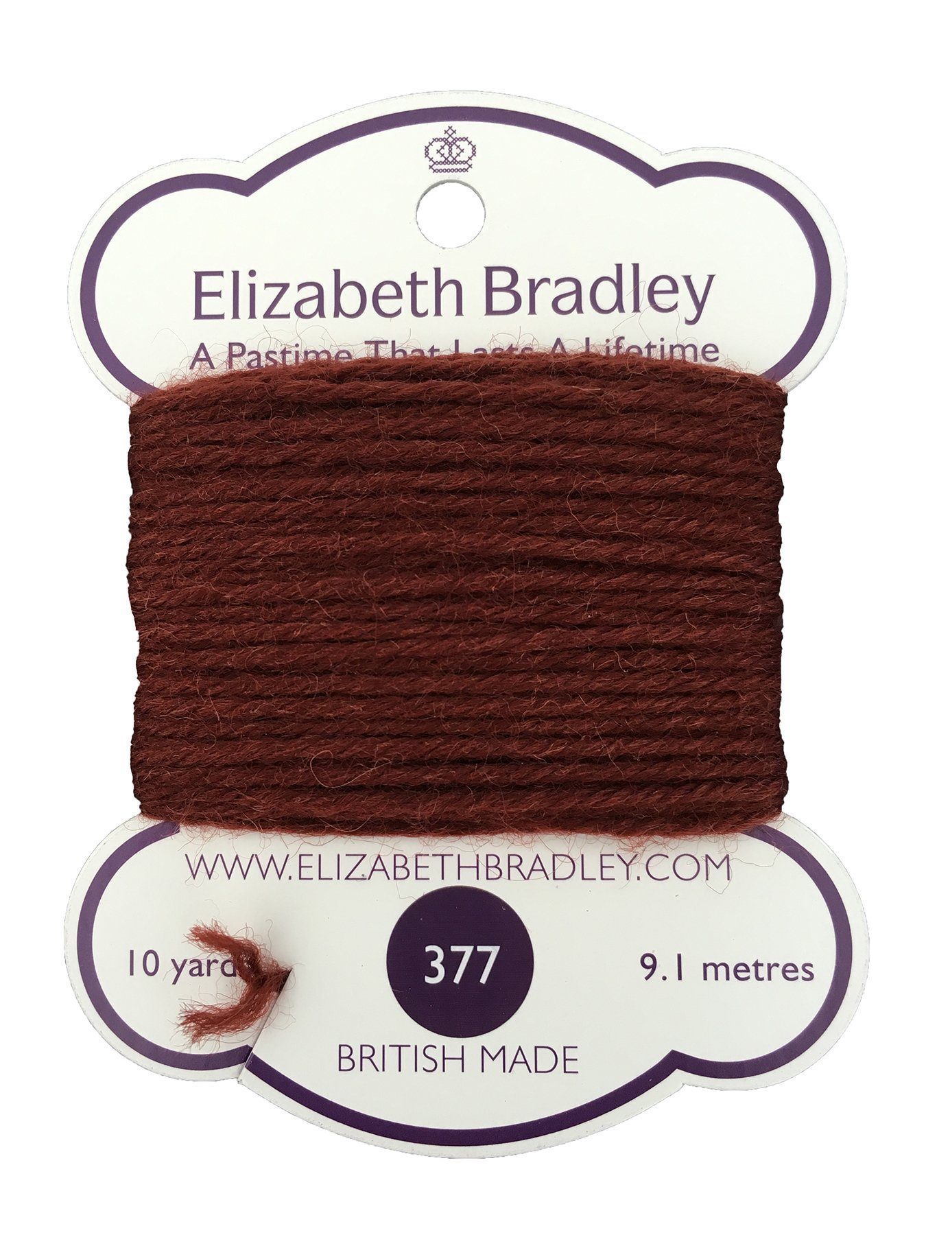 Tapestry Wool Colour 377 Tapestry Wool Elizabeth Bradley Design 