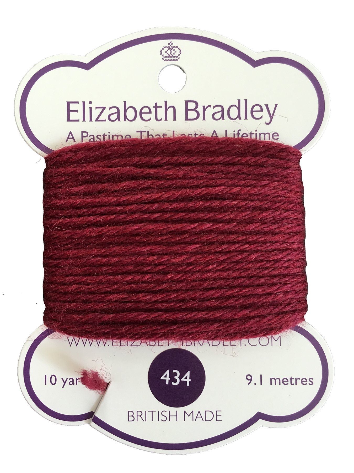 Tapestry Wool Colour 434 Tapestry Wool Elizabeth Bradley Design 