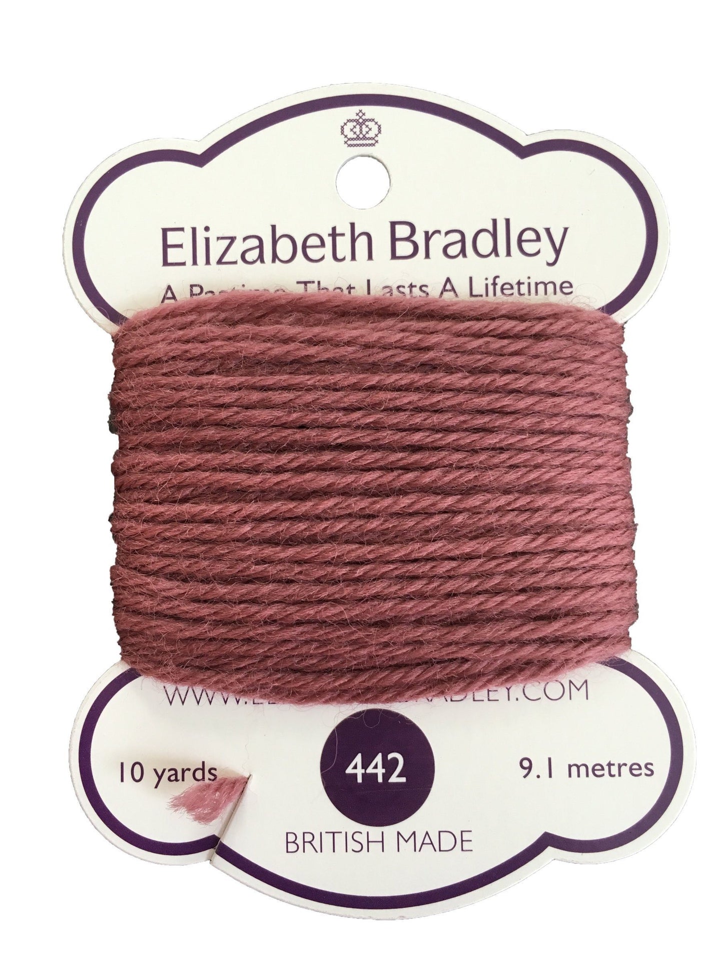 Tapestry Wool Colour 442 Tapestry Wool Elizabeth Bradley Design 