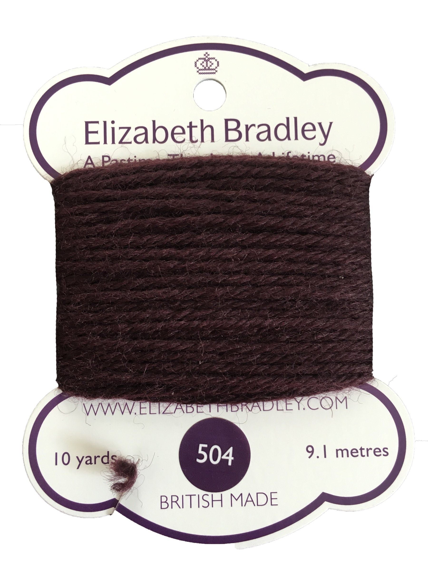 Tapestry Wool Colour 504 Tapestry Wool Elizabeth Bradley Design 