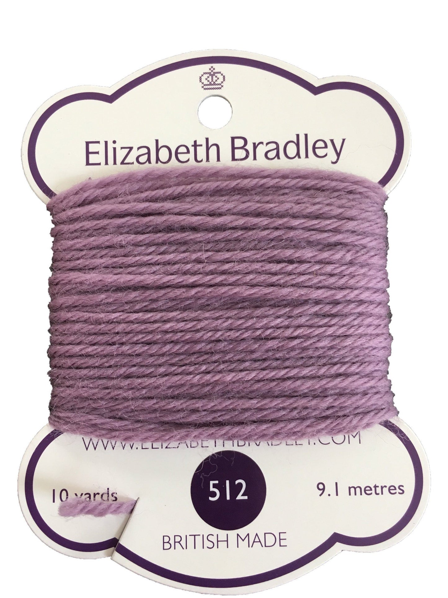 Tapestry Wool Colour 512 Tapestry Wool Elizabeth Bradley Design 