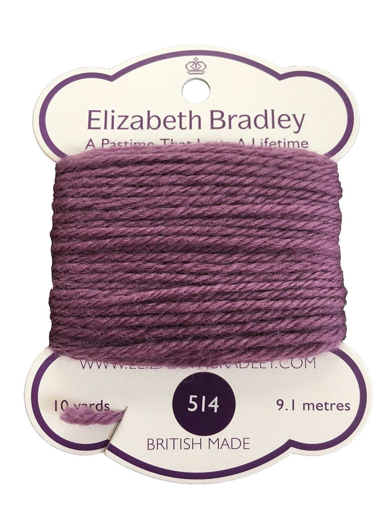 Tapestry Wool Colour 514 Tapestry Wool Elizabeth Bradley Design 