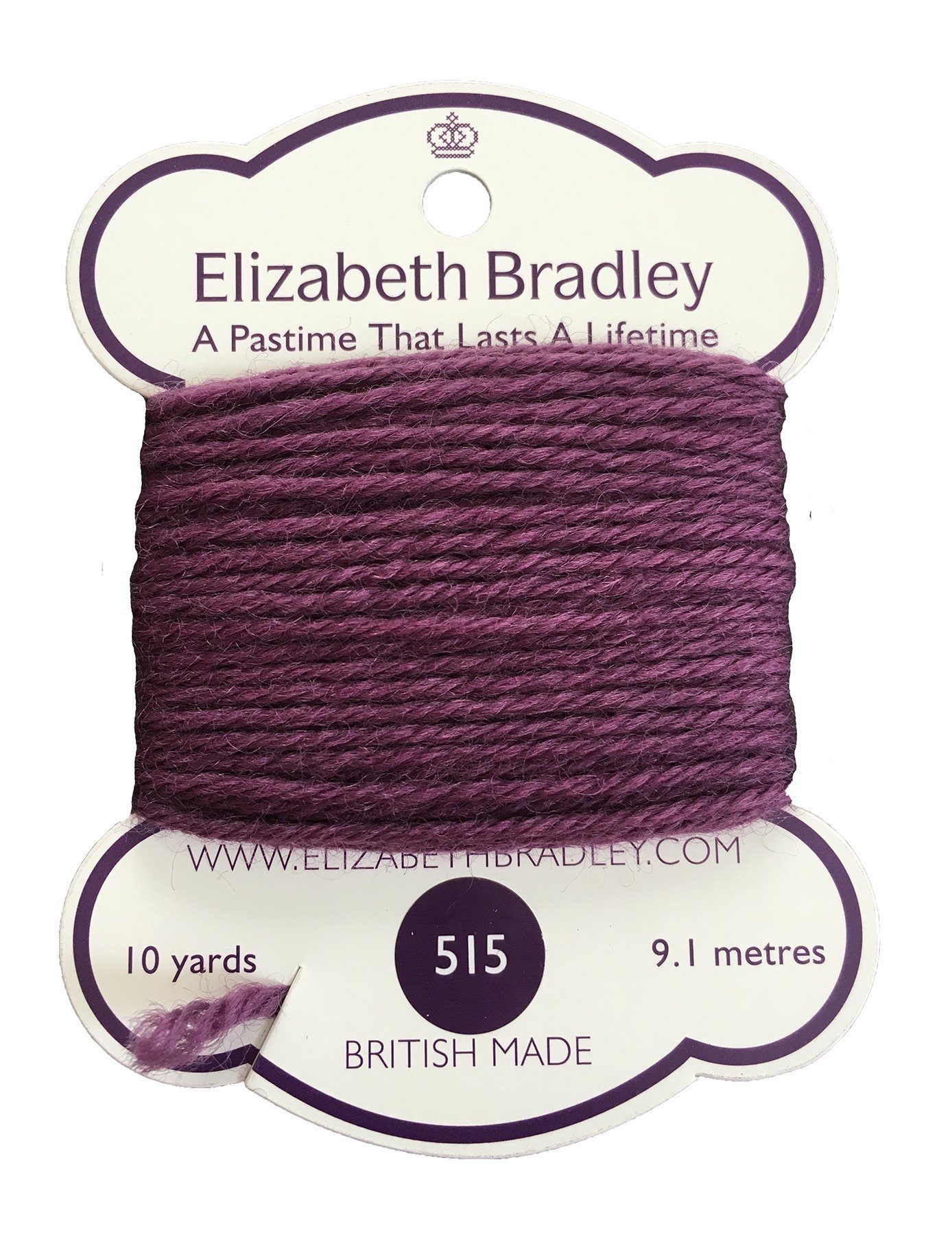 Tapestry Wool Colour 515 Tapestry Wool Elizabeth Bradley Design 