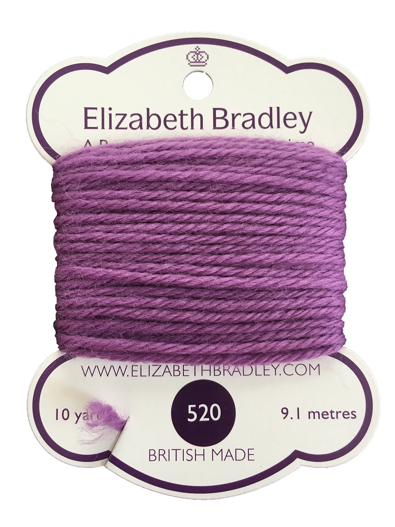 Tapestry Wool Colour 520 Tapestry Wool Elizabeth Bradley Design 