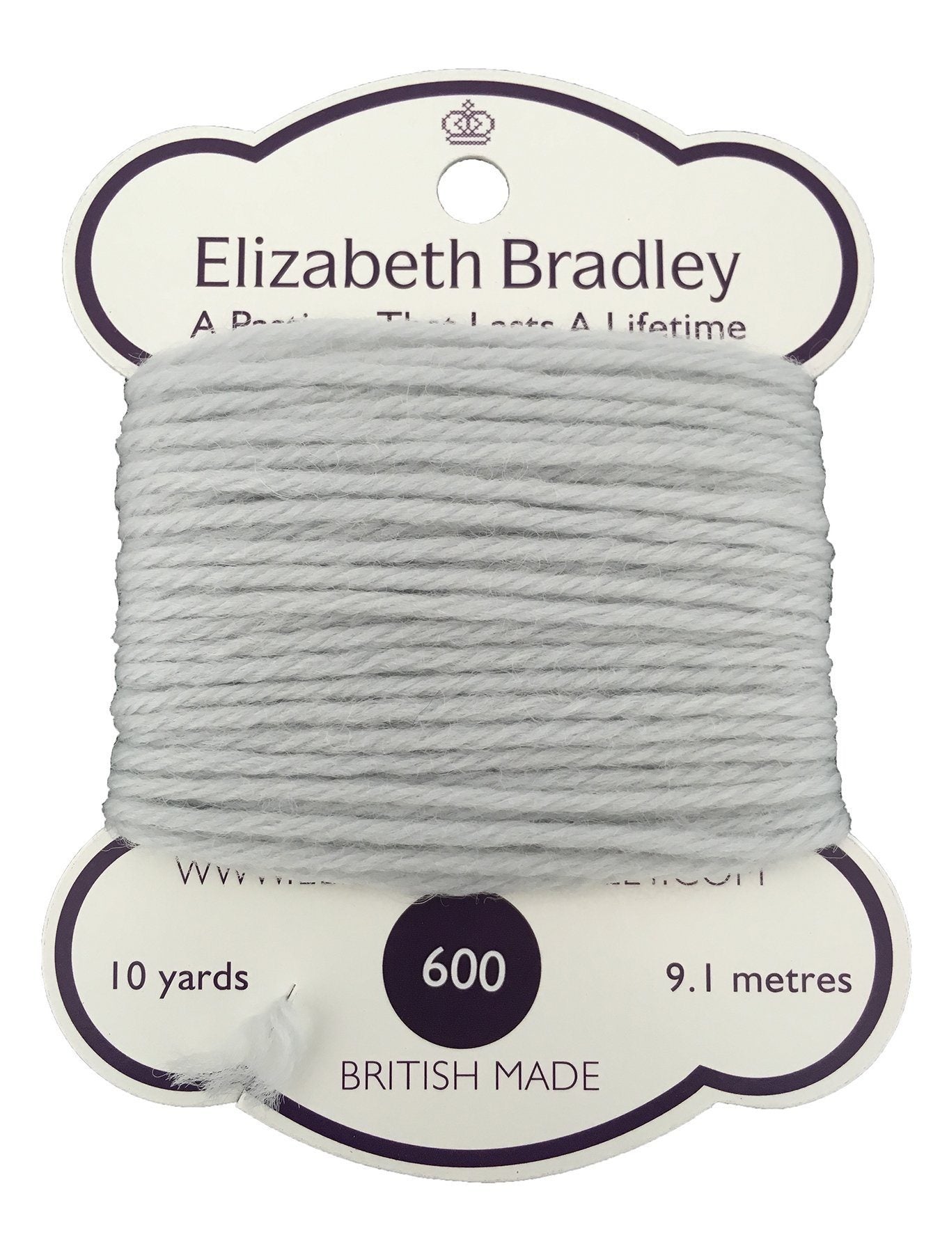 Tapestry Wool Colour 600 Tapestry Wool Elizabeth Bradley Design 