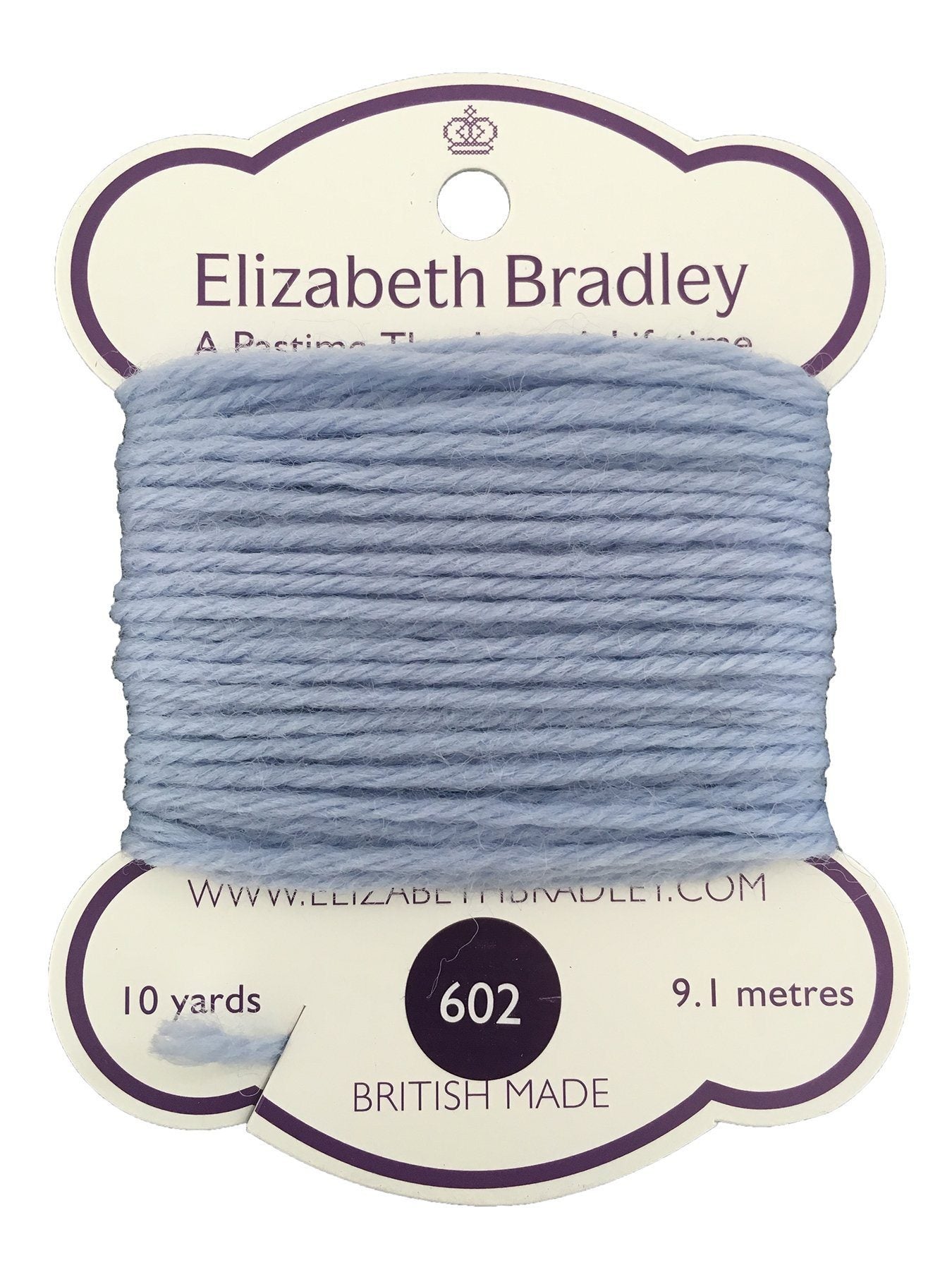 Tapestry Wool Colour 602 Tapestry Wool Elizabeth Bradley Design 