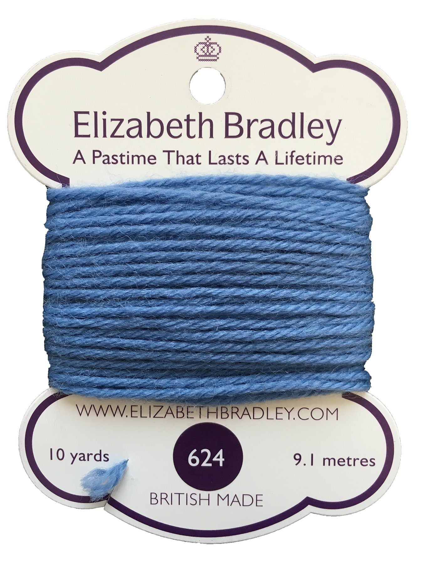 Tapestry Wool Colour 624 Tapestry Wool Elizabeth Bradley Design 