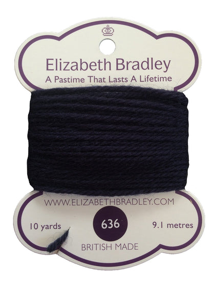 Tapestry Wool Colour 636 Tapestry Wool Elizabeth Bradley Design 